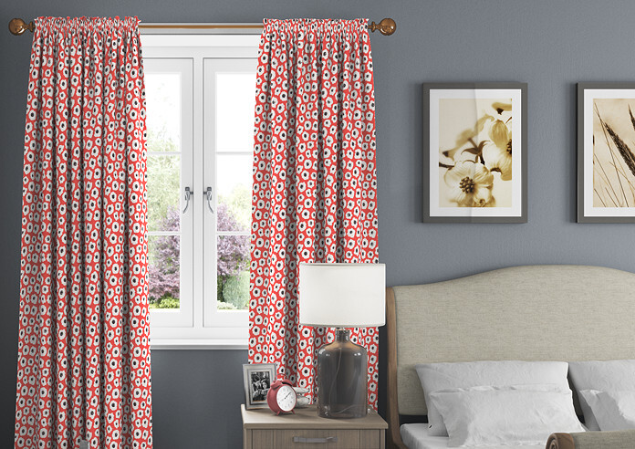 Astasia, Poppy - Made to Measure Curtains - Image 3